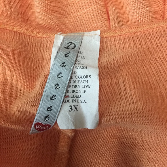 Bohemian Scoop Neck Women Blouse Size 3X - Picture 7 of 8